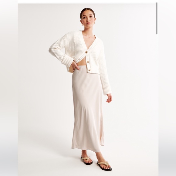 Abercrombie cotton-blend seed stitch cardigan - Picture 9 of 9